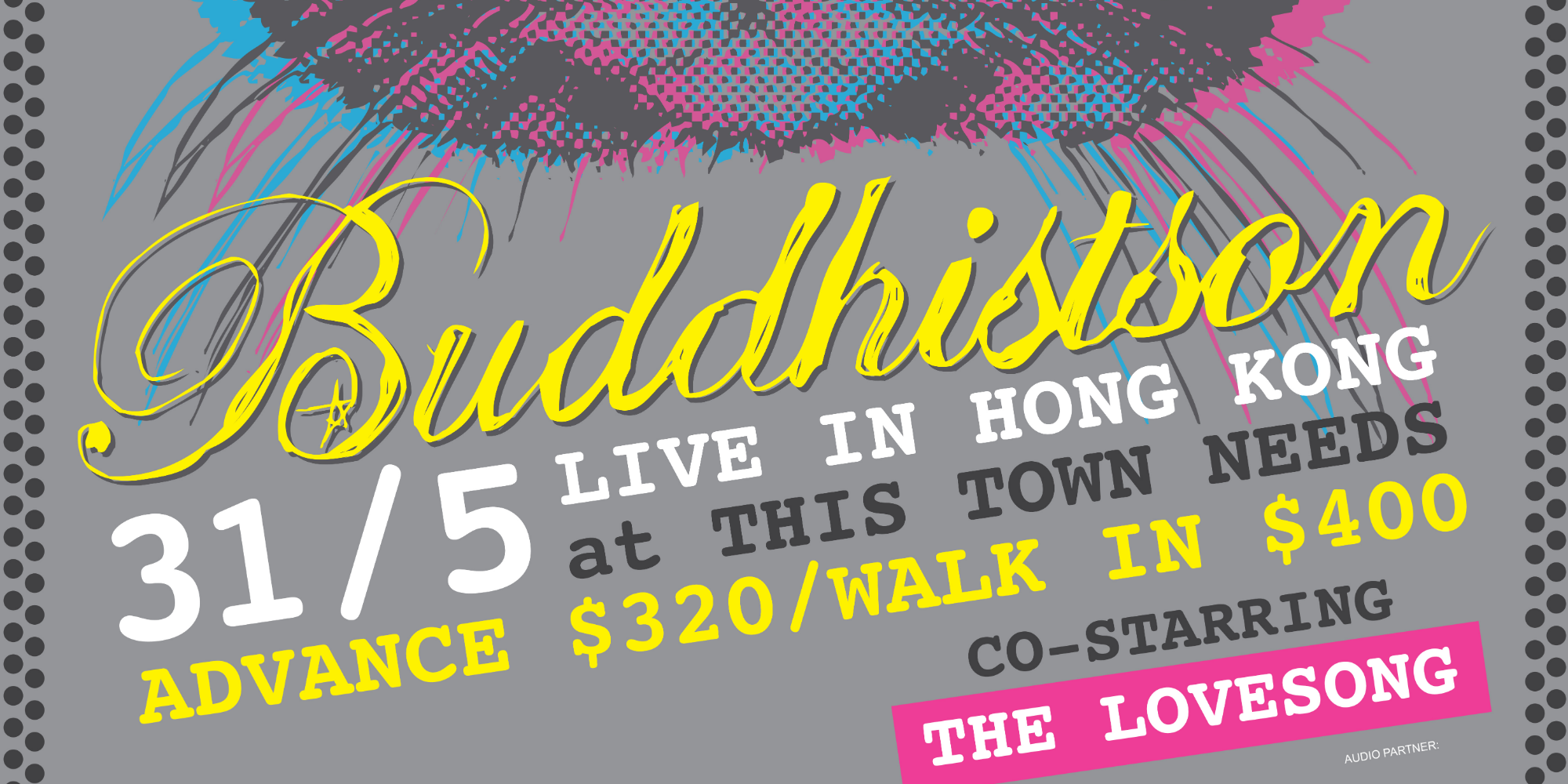 Hidden Agenda Presents: BUDDHISTSON Live in Hong Kong